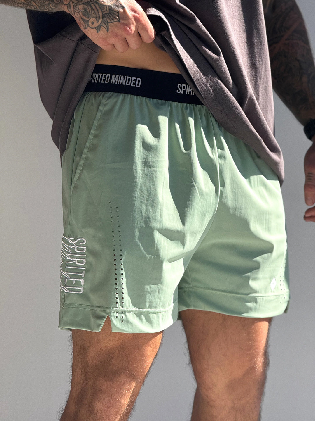 SHORT SOLSTICE FLOW - Vert Pastel