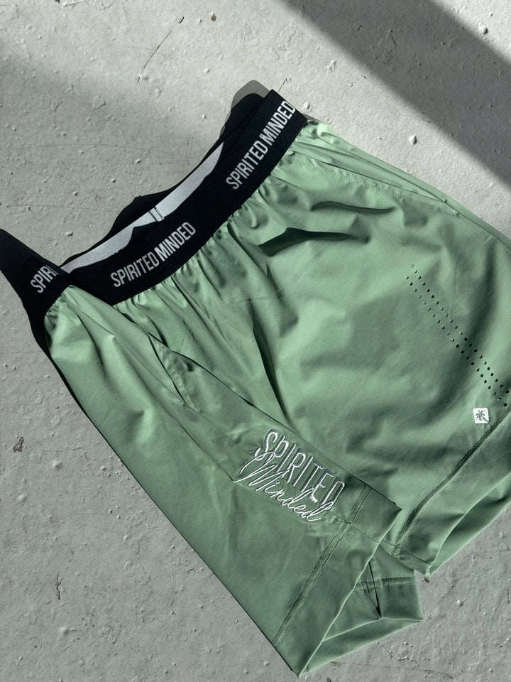 SHORT SOLSTICE FLOW - Vert Pastel