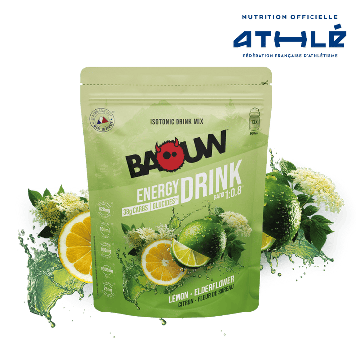 Boissons Energétiques Citron - Fleur de sureau 585g