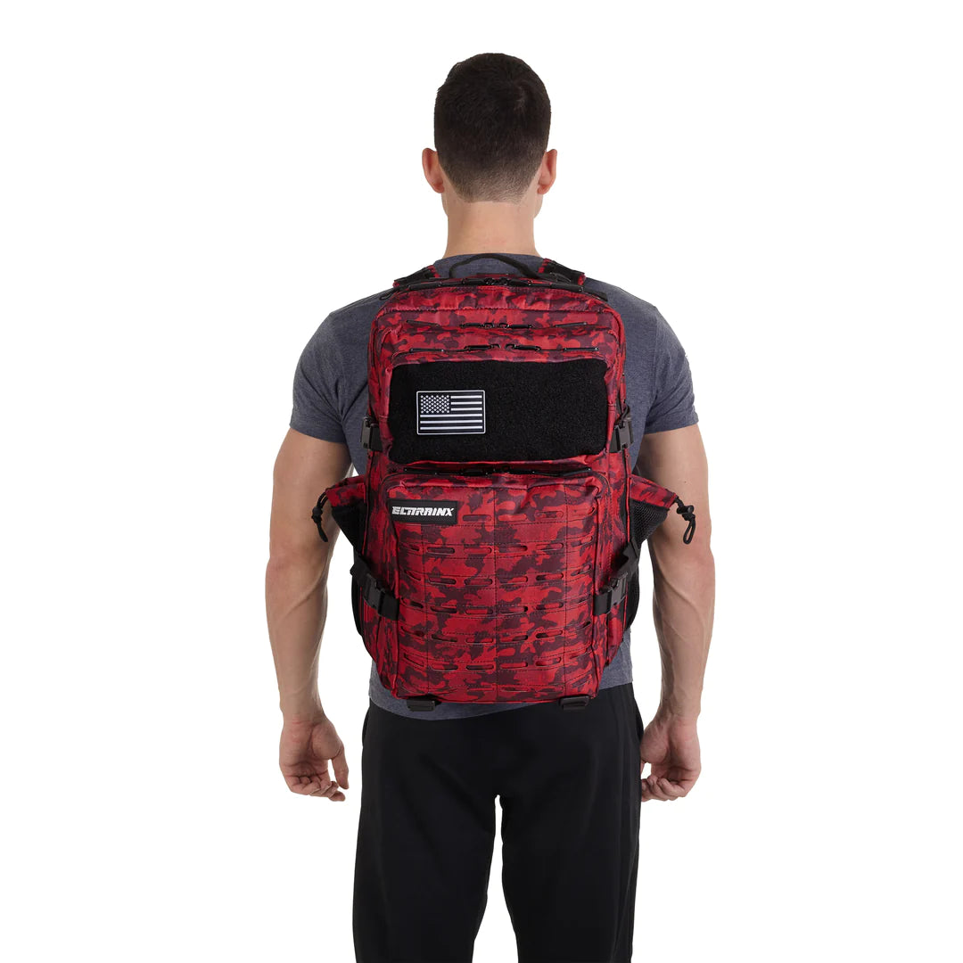 Sac à dos tactique V2 45L Camouflage Rouge
