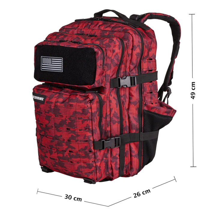 Sac à dos tactique V2 45L Camouflage Rouge