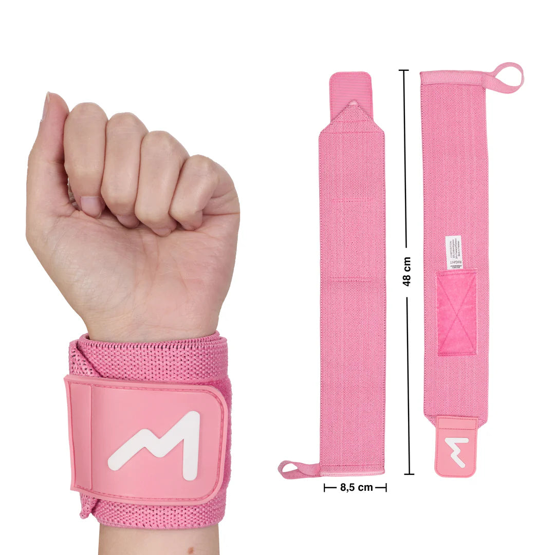 Bracelets d'haltérophilie Rose