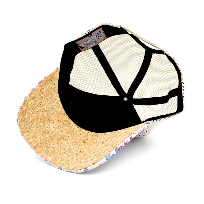 Casquette trucker Champagne Woed profil