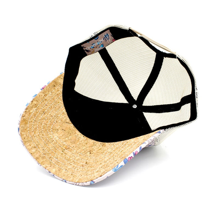 Casquette trucker Champagne Woed profil