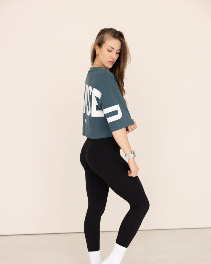 DNA Crop Top Oversize Vert