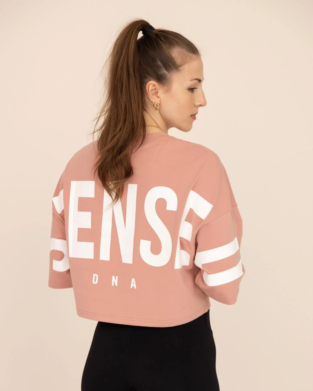 DNA Crop Top Oversize Rose