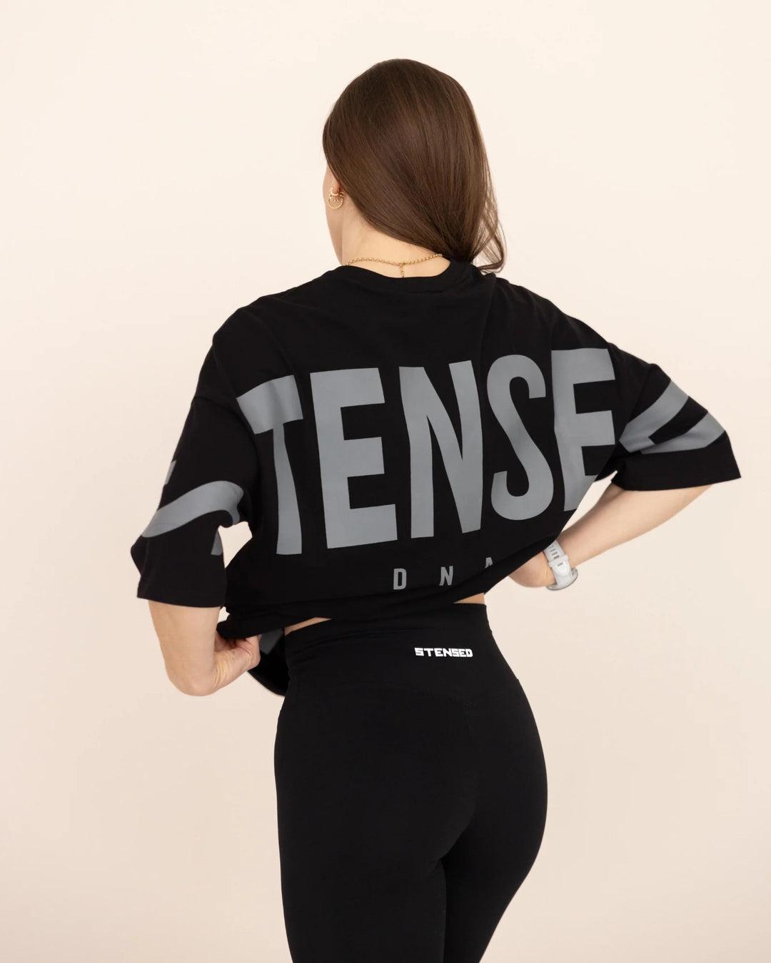DNA T-shirt Oversize - Noir