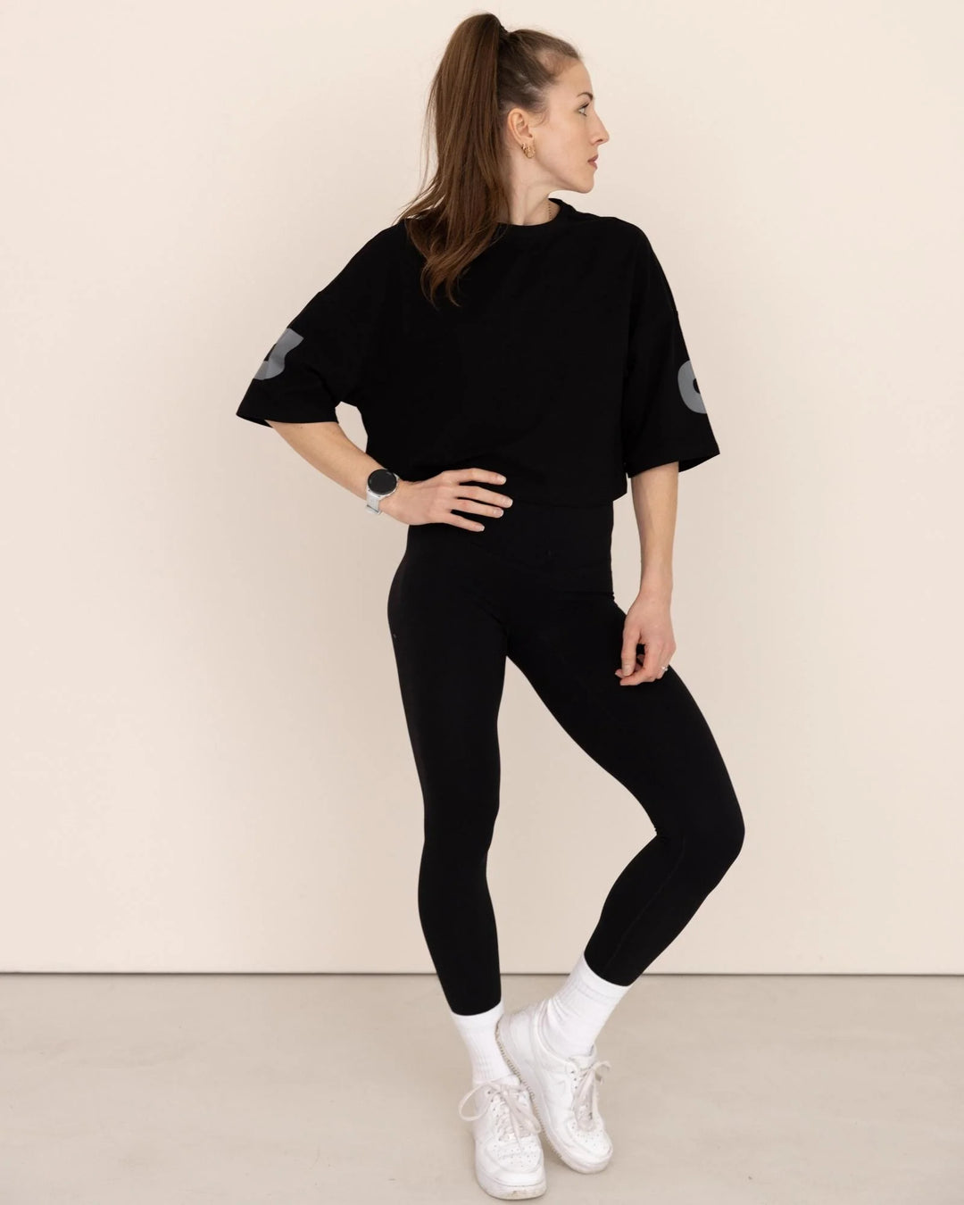 DNA T-shirt Oversize - Noir