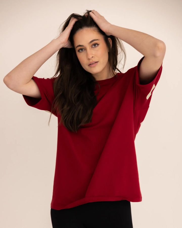 DNA T-shirt Oversize - Rouge