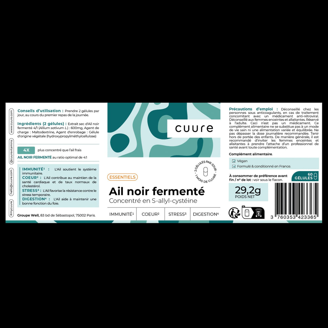 Ail Noir Fermenté (60doses)