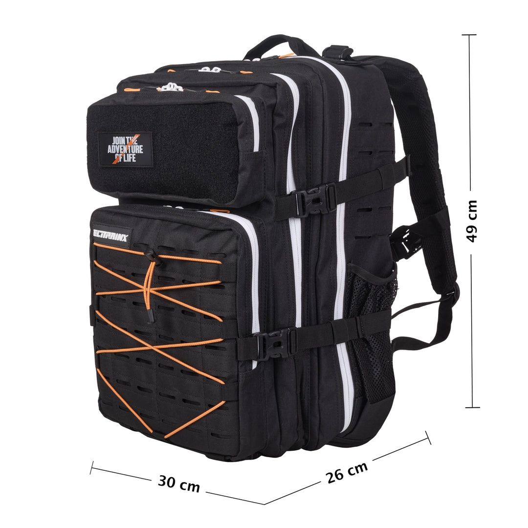 Sac à dos tactique V2 45L Hybride Noir