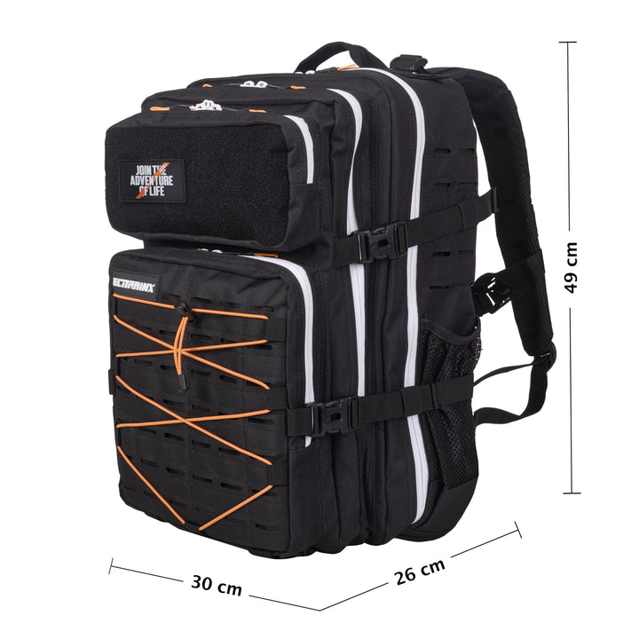 Sac à dos tactique V2 45L Hybride Noir