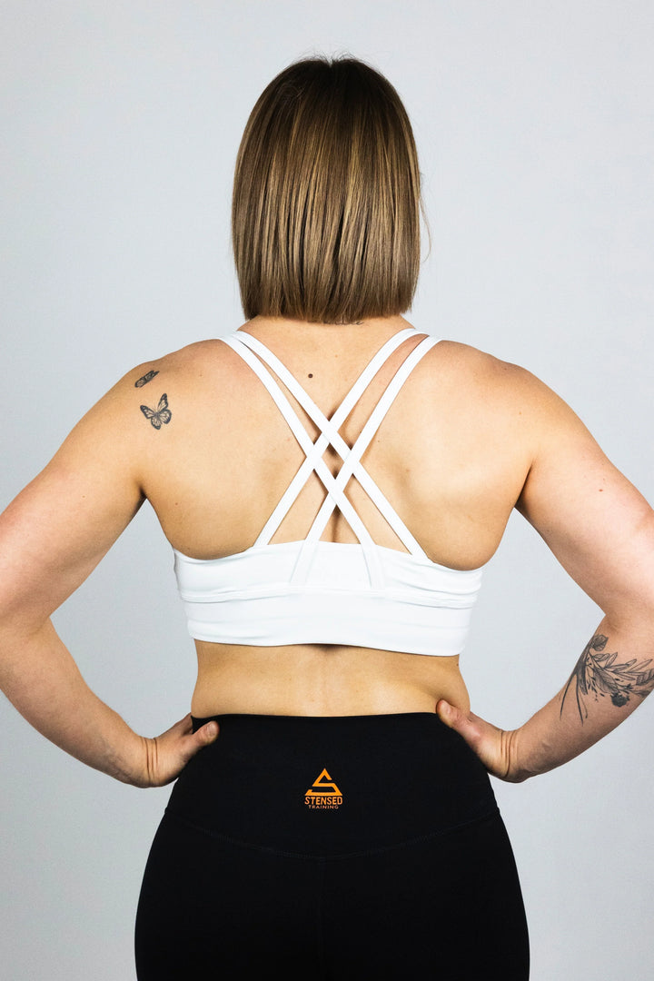 Brassière - Stensed Ignite White