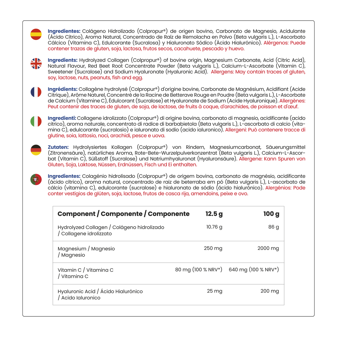 Collagène hydrolysé saveur Pastèque 180 g