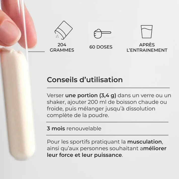 Créatine Creapure 200g