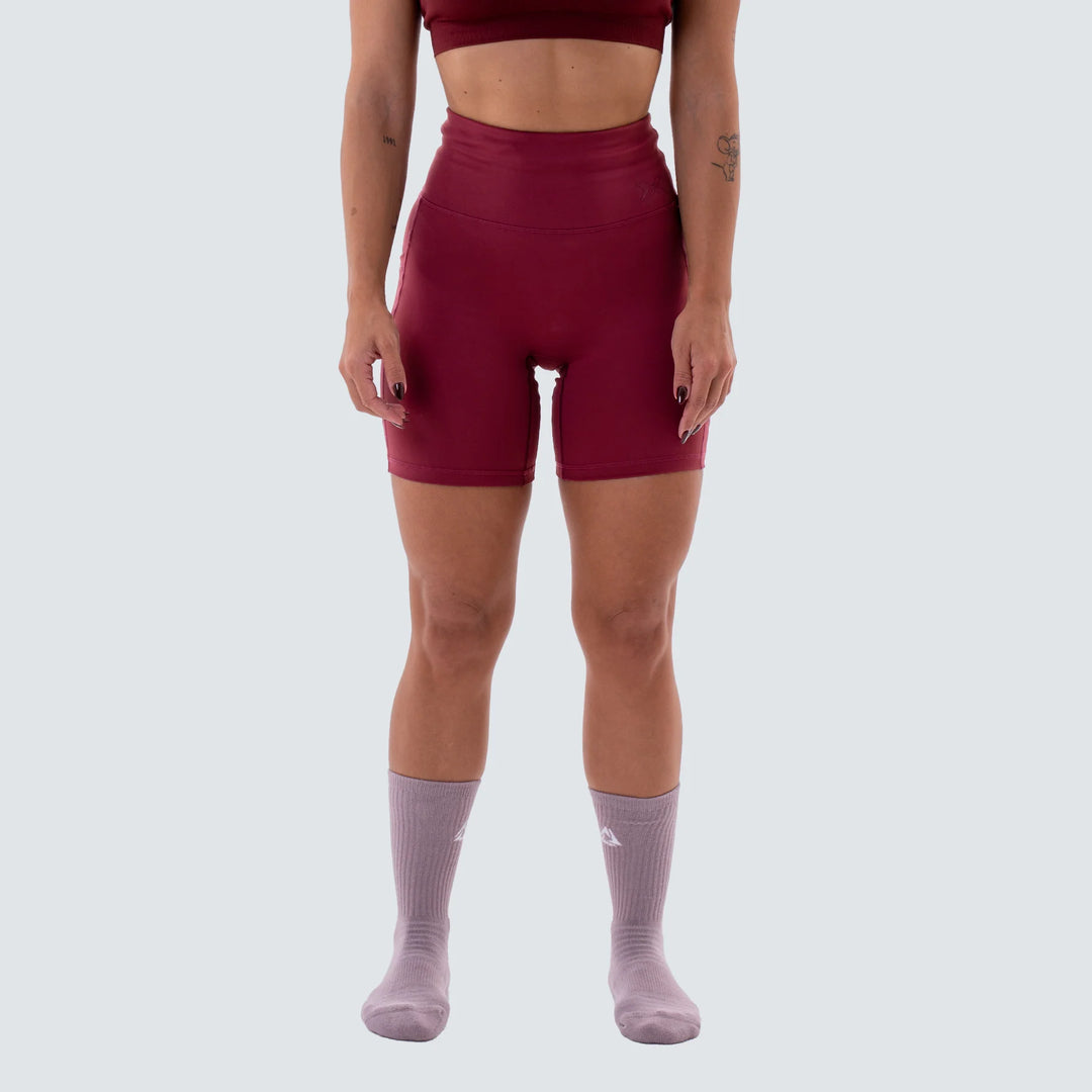 Short Performance - Burgundy