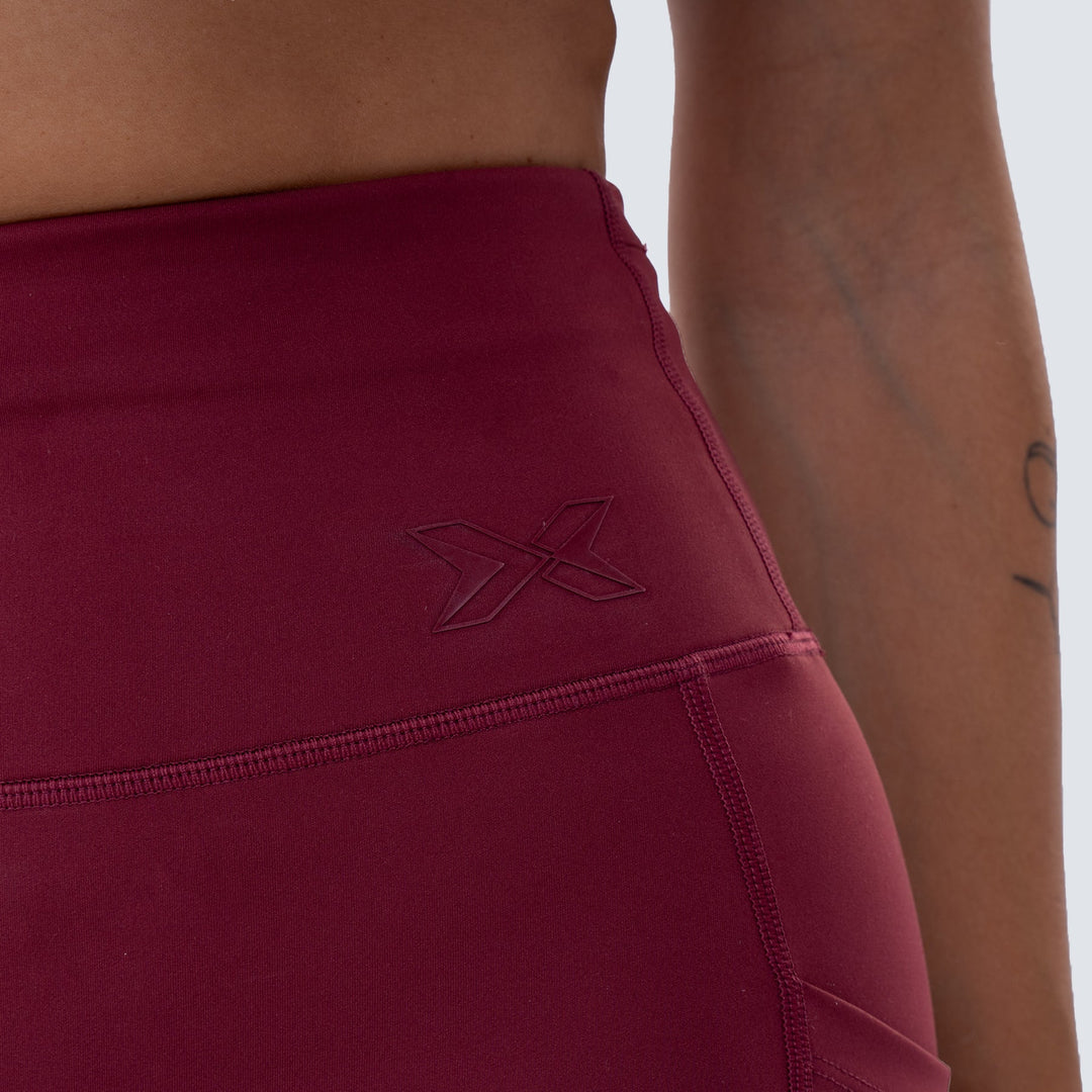 Short Performance - Burgundy