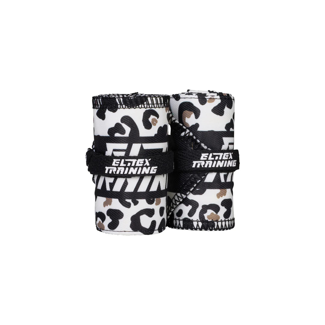 Bracelets en tissu pour cross training et haltérophilie - Léopard