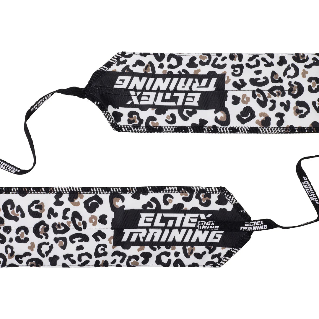 Bracelets en tissu pour cross training et haltérophilie - Léopard