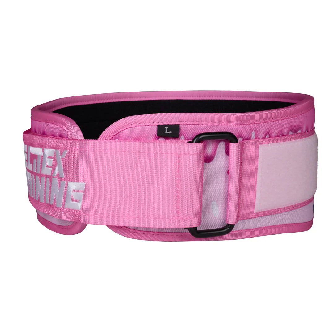 Ceinture d'haltérophilie - Rose