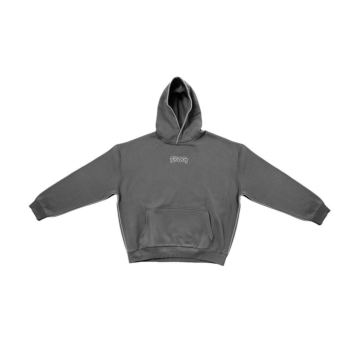 Sweat à capuche FROG GRIPS - Gris unisexe