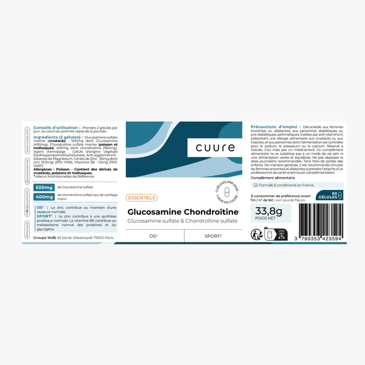Glucosamine Chondroïtine