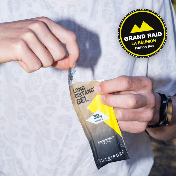 Gel énergétique Long Distance Nutripure pour le Grand Raid de La Réunion