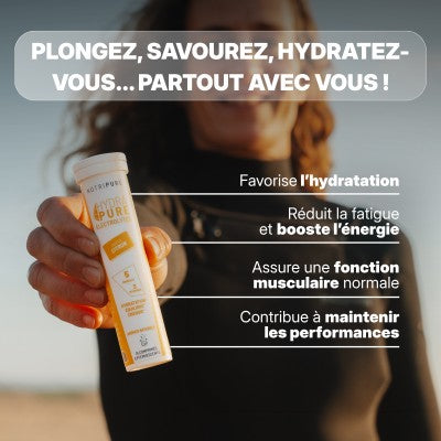 Pastilles Hydratation Citron - Electrolytes 30 comprimés effervescents