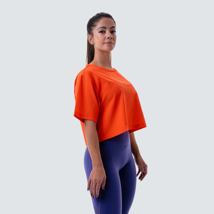 Haut court oversize performant pour femme AW25