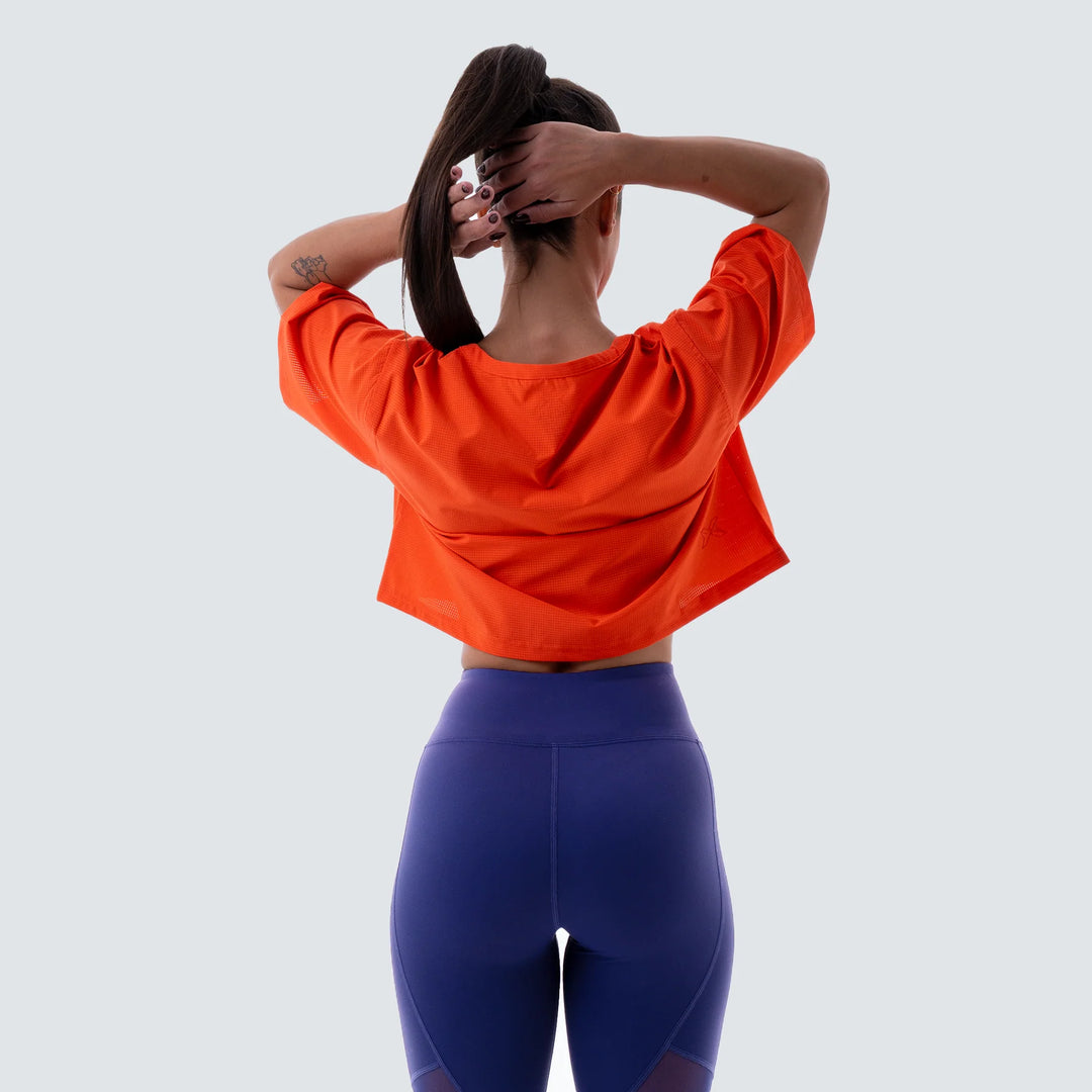 Haut court oversize performant pour femme AW25