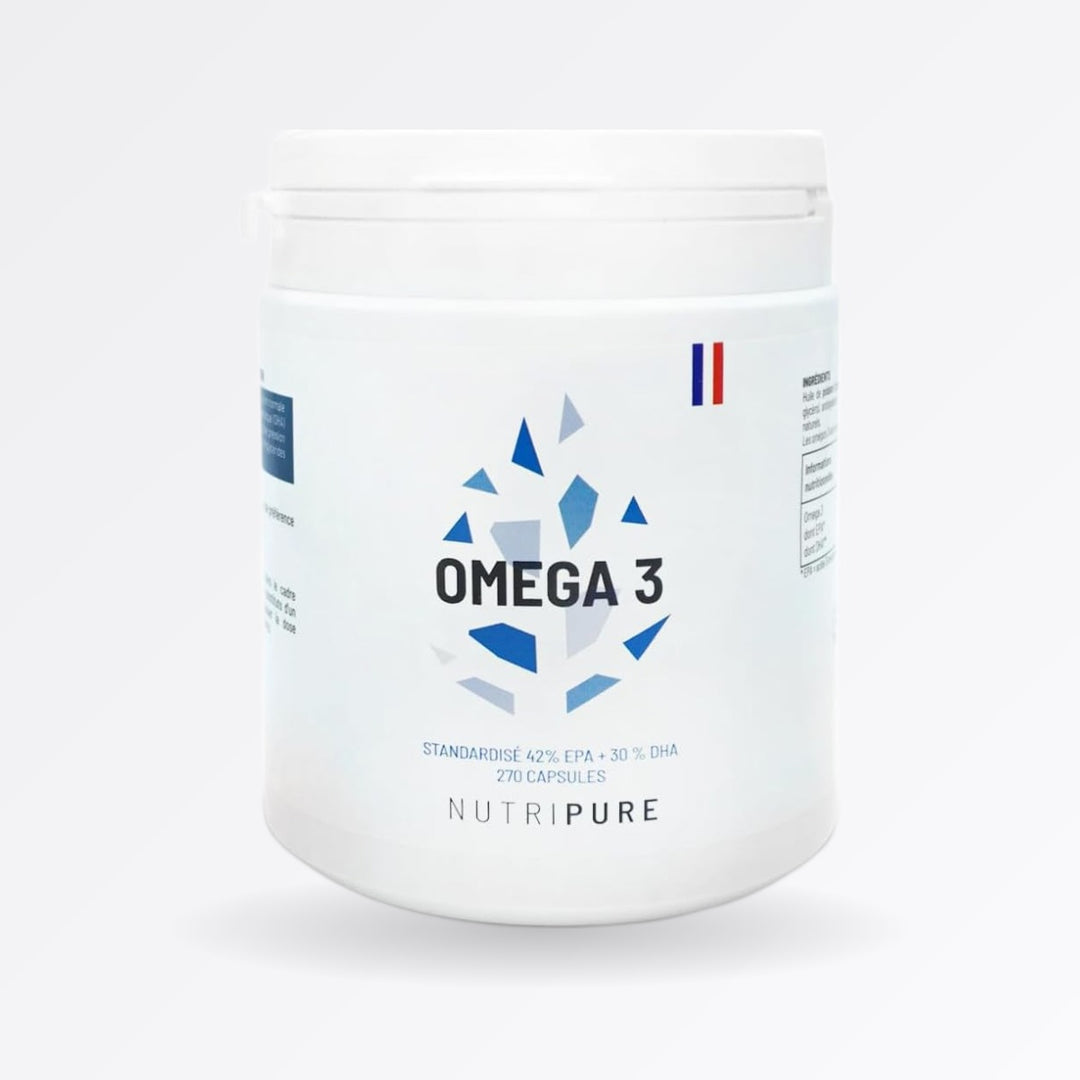 Nutripure Omega 3 Epax – pot de 270 gélules (3 mois)