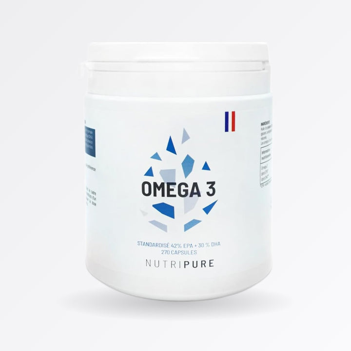 Nutripure Omega 3 Epax – pot de 270 gélules (3 mois)