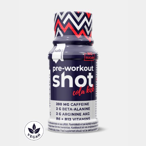 PRE-WORKOUT SHOT Cola kick 60 ml