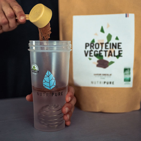 Protéine végétale bio chocolat
