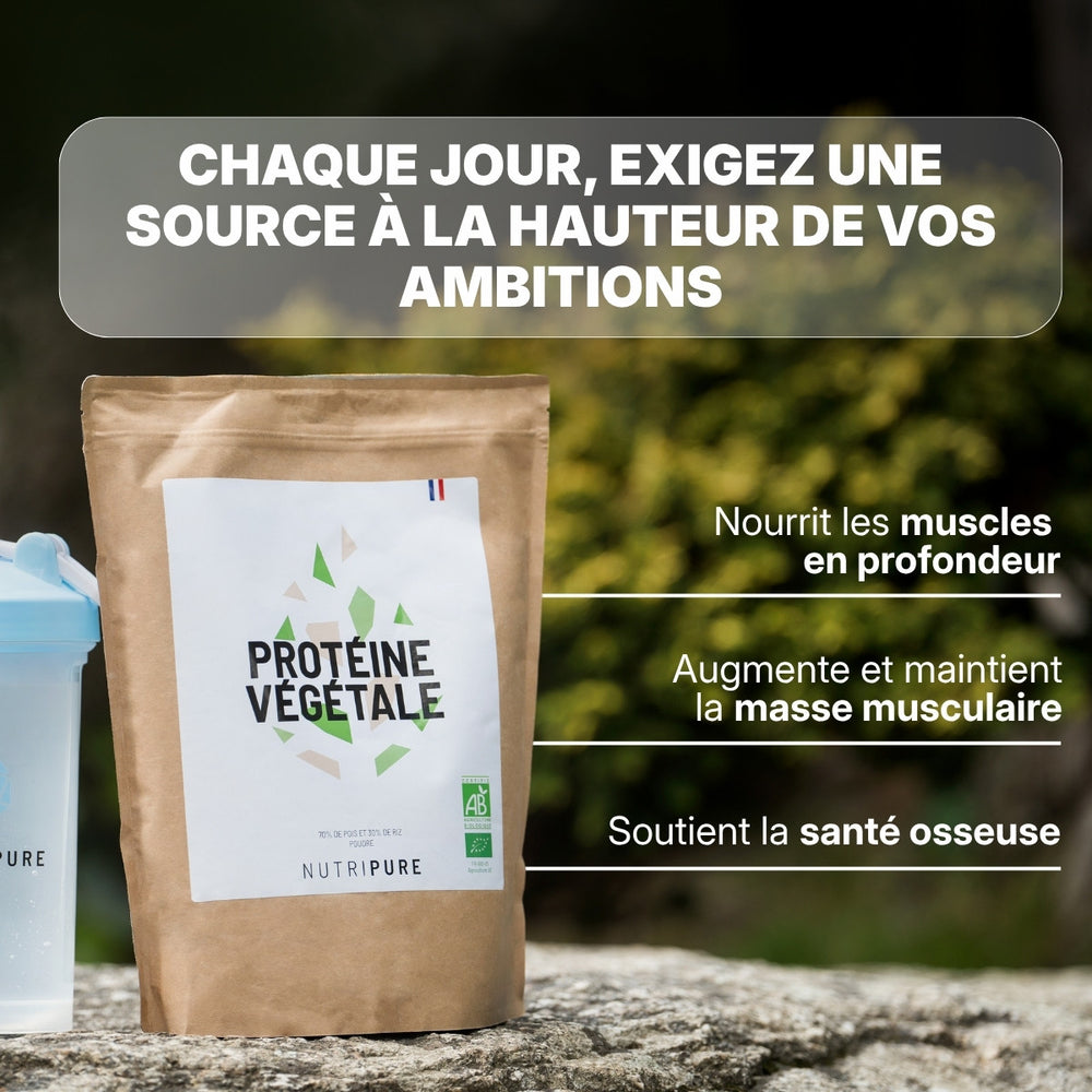 Protéine végétale bio Neutre 750 g – visuel 2