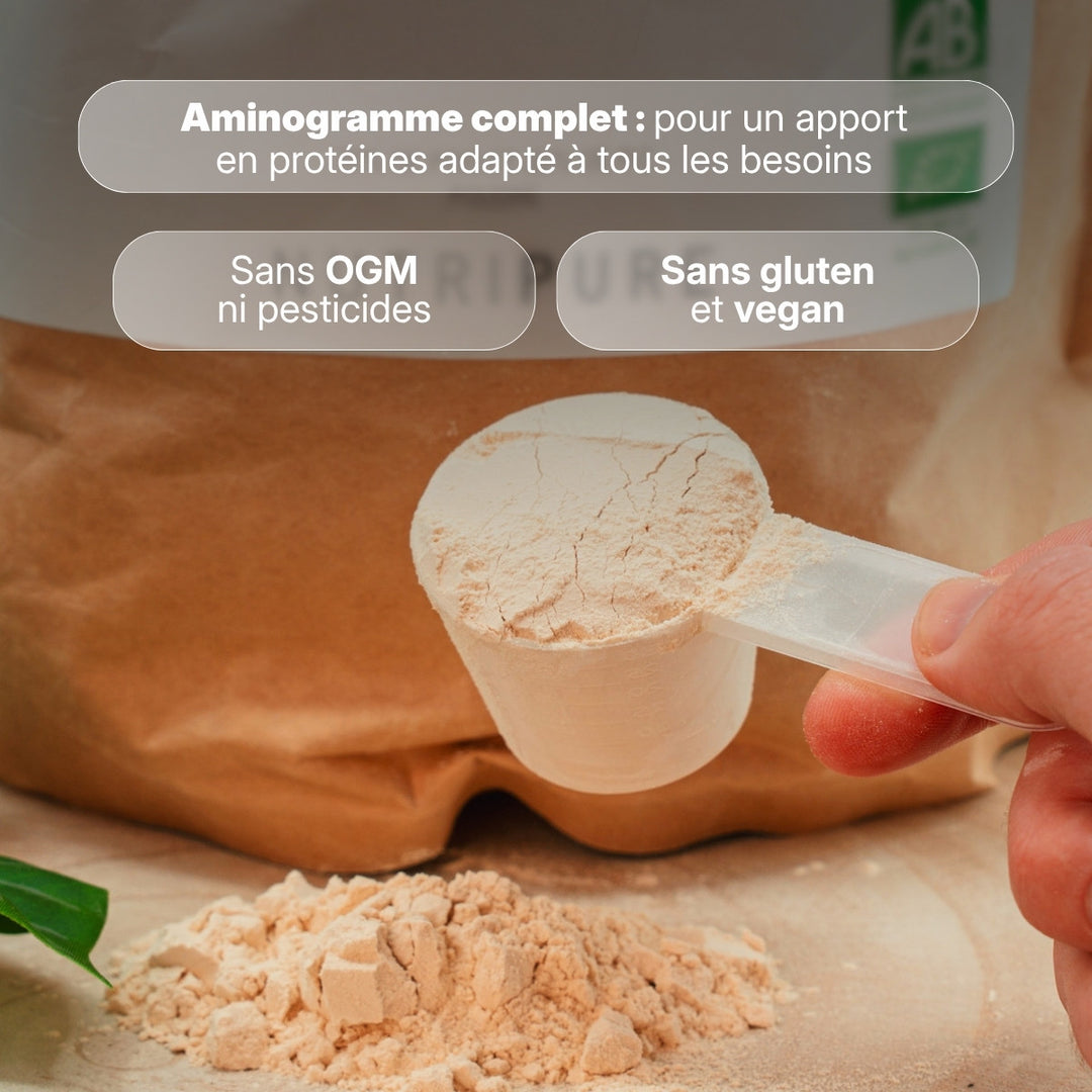 Protéine végétale bio 2 kg – visuel 5