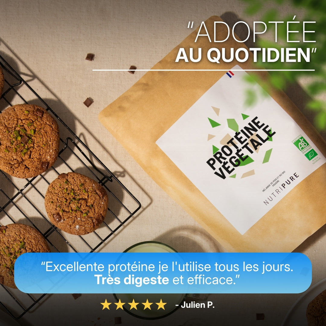 Protéine végétale bio Neutre 750 g – visuel 3