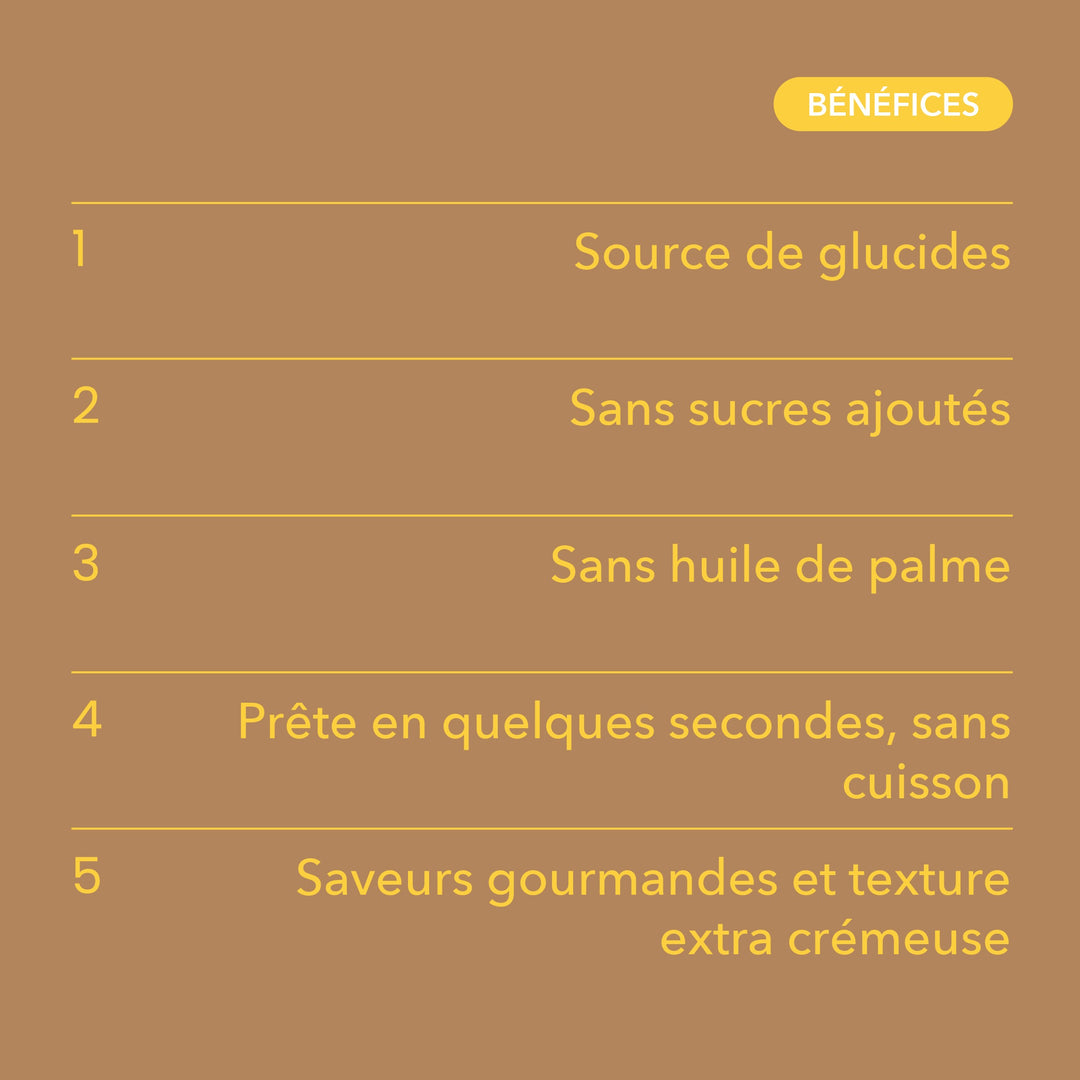 Crème de riz saveur Choco Latte - bénéfices