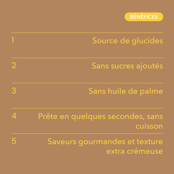 Crème de riz saveur Choco Latte - bénéfices