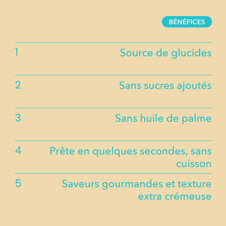 Pâte à Cookie à la Crème de Riz - bénéfices