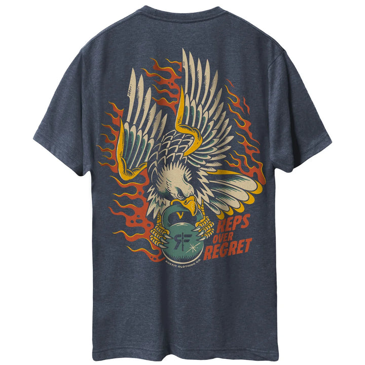 Tee-Shirt -Reps Over Regret - Active Tee
