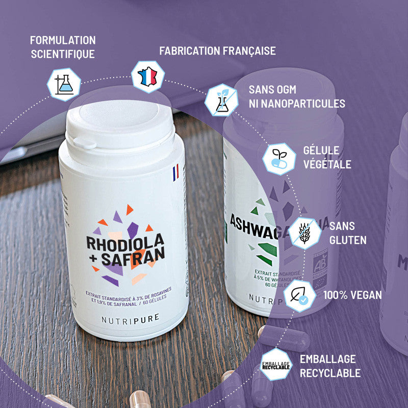 Rhodiola Rosea + Safran – visuel 4