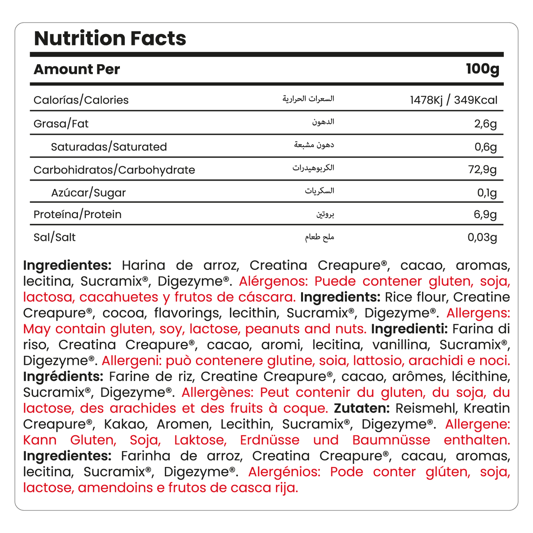 Crème de riz saveur Choco Latte 500 g