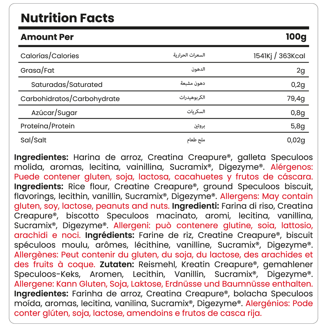 Crème de riz saveur Spéculoos 500 g