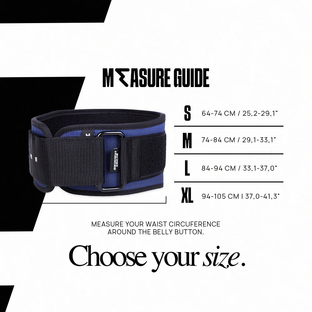 Ceinture d'haltérophilie - Bleue 2.0