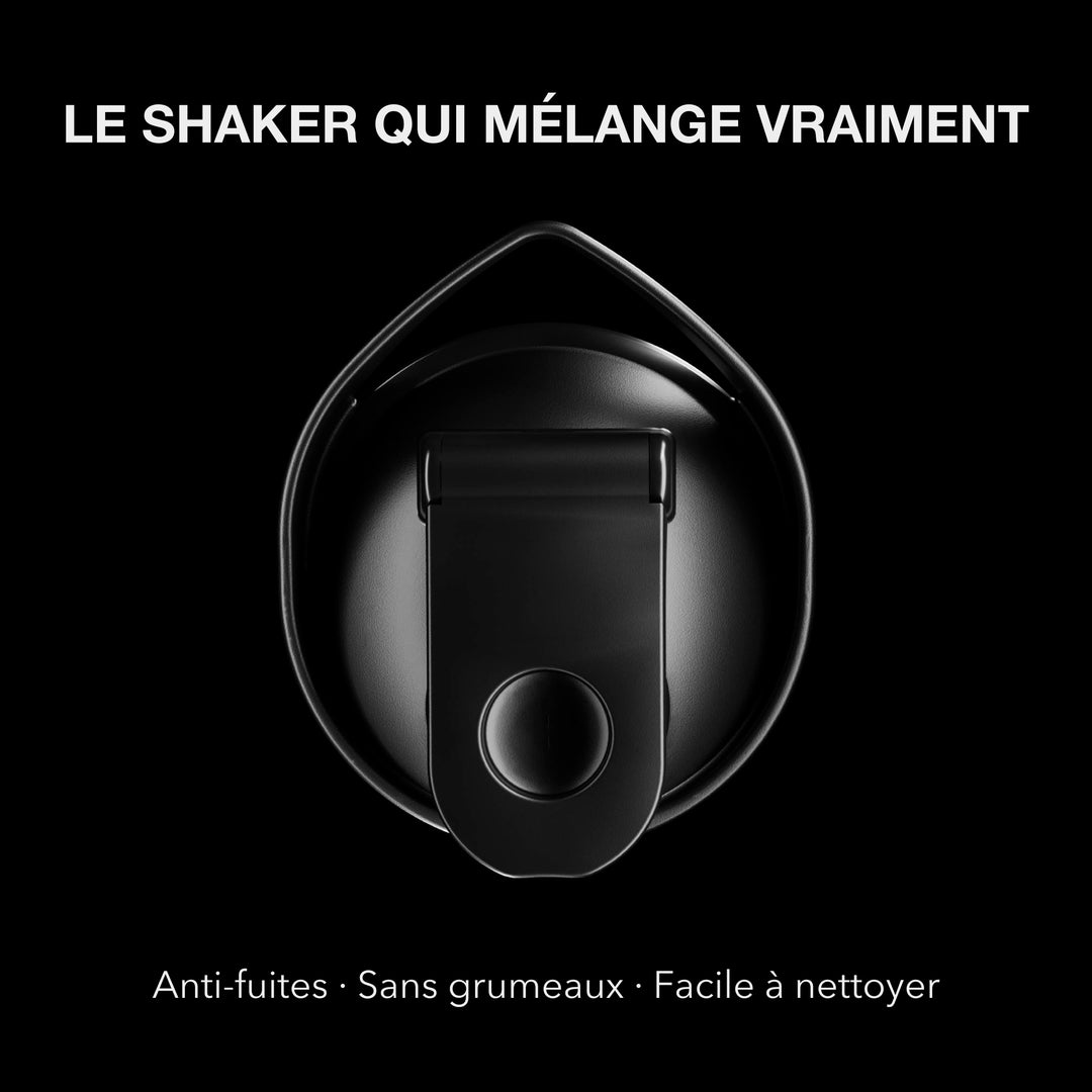 Shaker Shieldmixer Hero Pro - Le shaker qui mélange vraiment : anti-fuites, sans grumeaux, facile à nettoyer