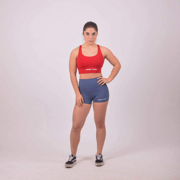 Short - resilience Steel Blue