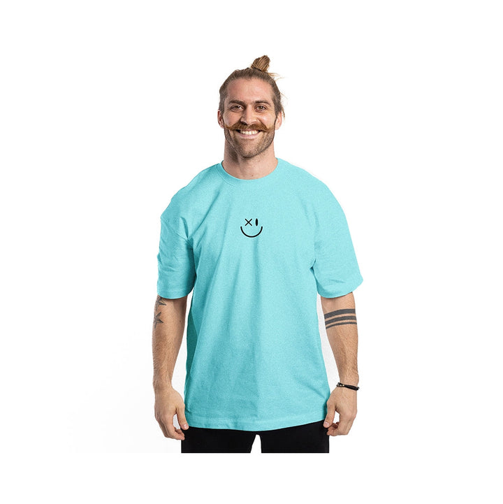 Tee-Shirt - Oversize Bench Ice Blue Unisexe