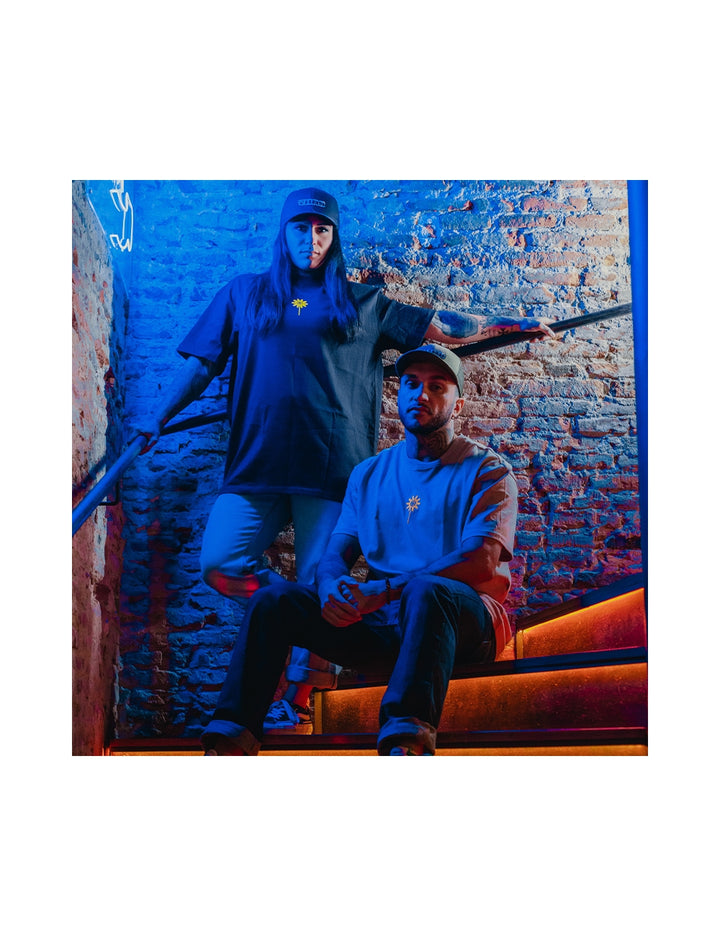 Tee-Shirt - Flower Power Old Pink Unisex