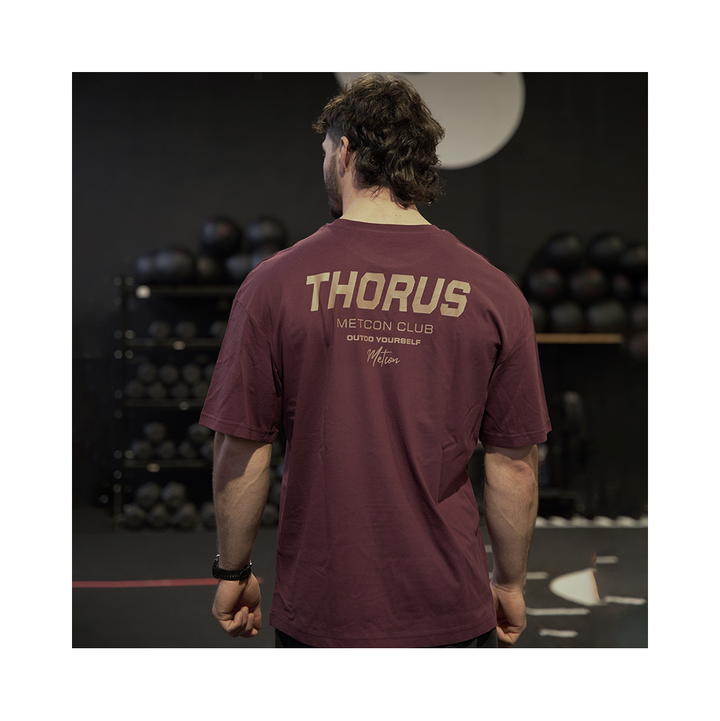 T-Shirt - Metcon Club 2.0 Unisex Wine